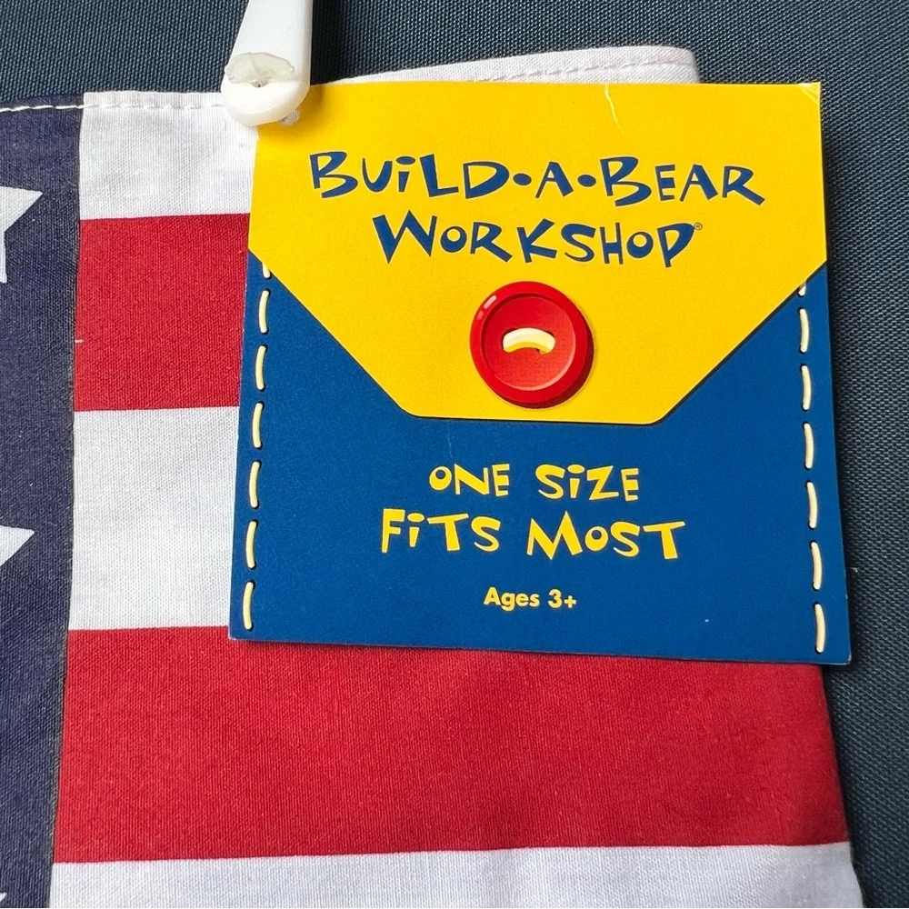 Build-A-Bear Stars and Stripes Bandana